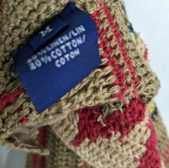 Vintage Ralph Lauren Sport Woven Chevron Multicolored Skirt - Picture 3 of 4